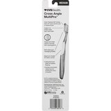 CVS Health Cross Angle MultiPro Toothbrush, Medium Bristle, 2 CT, thumbnail image