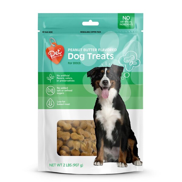 Pet Central Natural Peanut Butter Tiny Treats