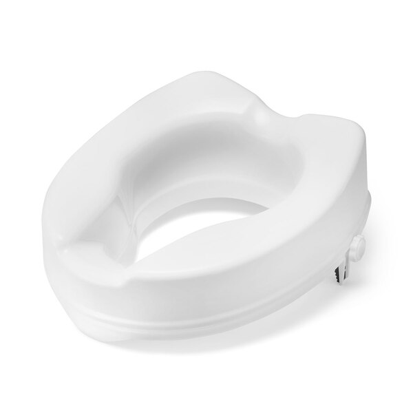 CVS Health Raised Toilet Seat with Lock