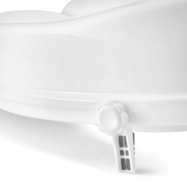 CVS Health Raised Toilet Seat with Lock