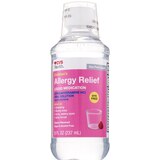 CVS Health Children's Allergy Relief Liquid Dye Free Diphenhydramine HCl Oral Antihistamine, Cherry, 8 OZ, thumbnail image