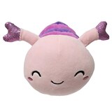 Red & Pink Valentine's Caterpillar Plush, Hot Pink & Purple, 11.5 in, thumbnail image