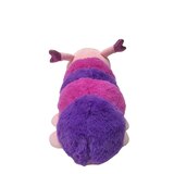 Red & Pink Valentine's Caterpillar Plush, Hot Pink & Purple, 11.5 in, thumbnail image