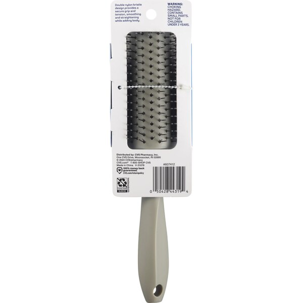 one + other Smoothes + Straightens Round Brush, Grey
