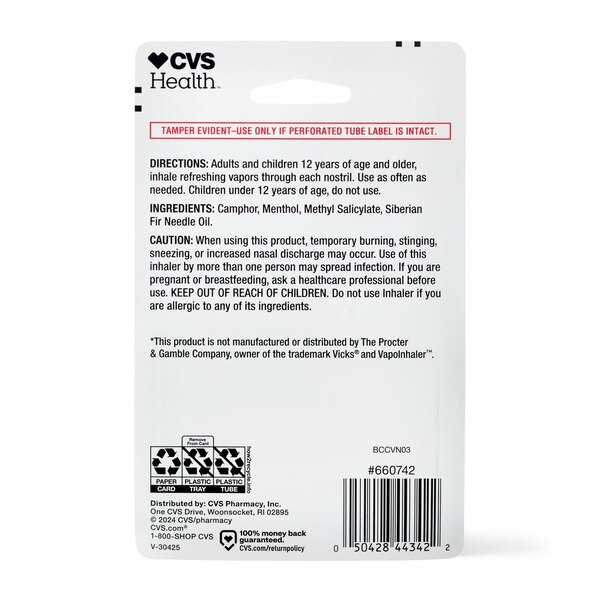 CVS Health Non Medicated Vapor Inhaler