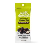 Well Market Thinly Dipped Dark Chocolate Pistachios, 3 oz, thumbnail image 1 of 3