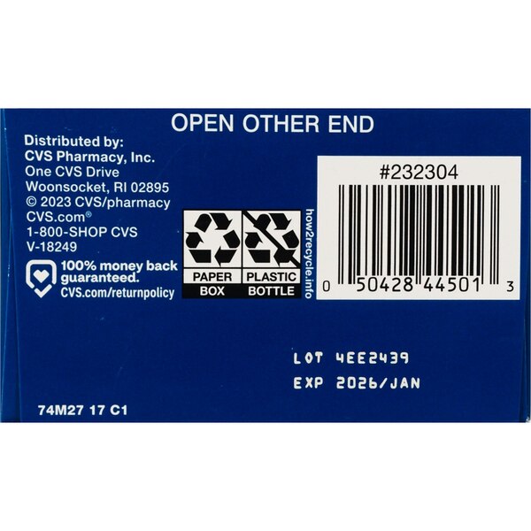 CVS Health Nicotine Lozenges 4mg, Coated Ice Mint, 80 CT