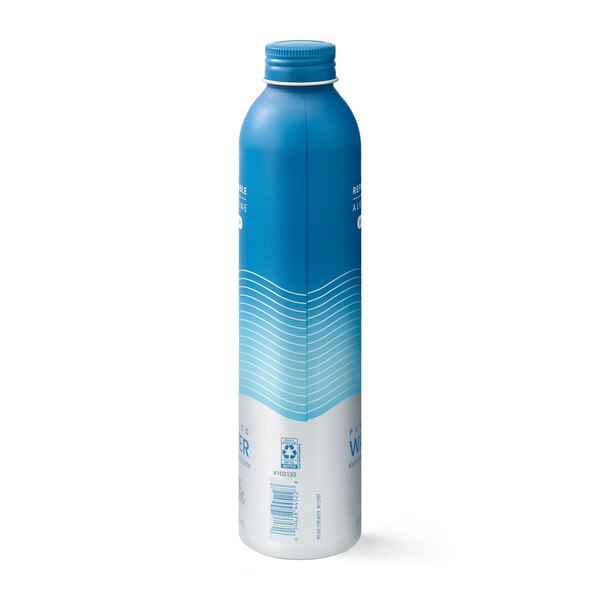 Well Market Alkaline Water in Aluminum Bottle, 25 oz