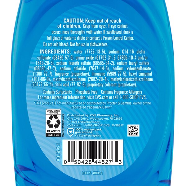 Total Home Dish Soap, Clean Scent, 18 oz