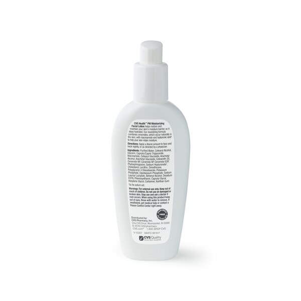 CVS PM Moisturizing Facial Lotion For Normal to Dry Skin, 3 OZ