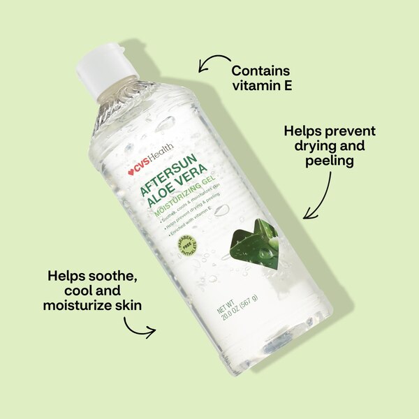 CVS Health Aftersun Aloe Vera Moisturizing Gel, Value Size