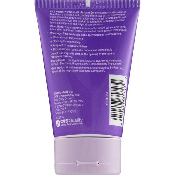 CVS Health Personal Lubricant Gel, Water-Based, 4 OZ