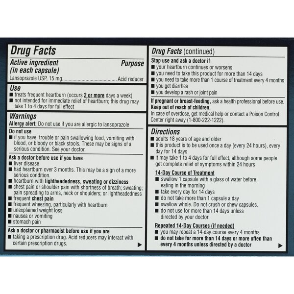 CVS Health Delayed-Release Acid Reducer Tablets, 15 MG