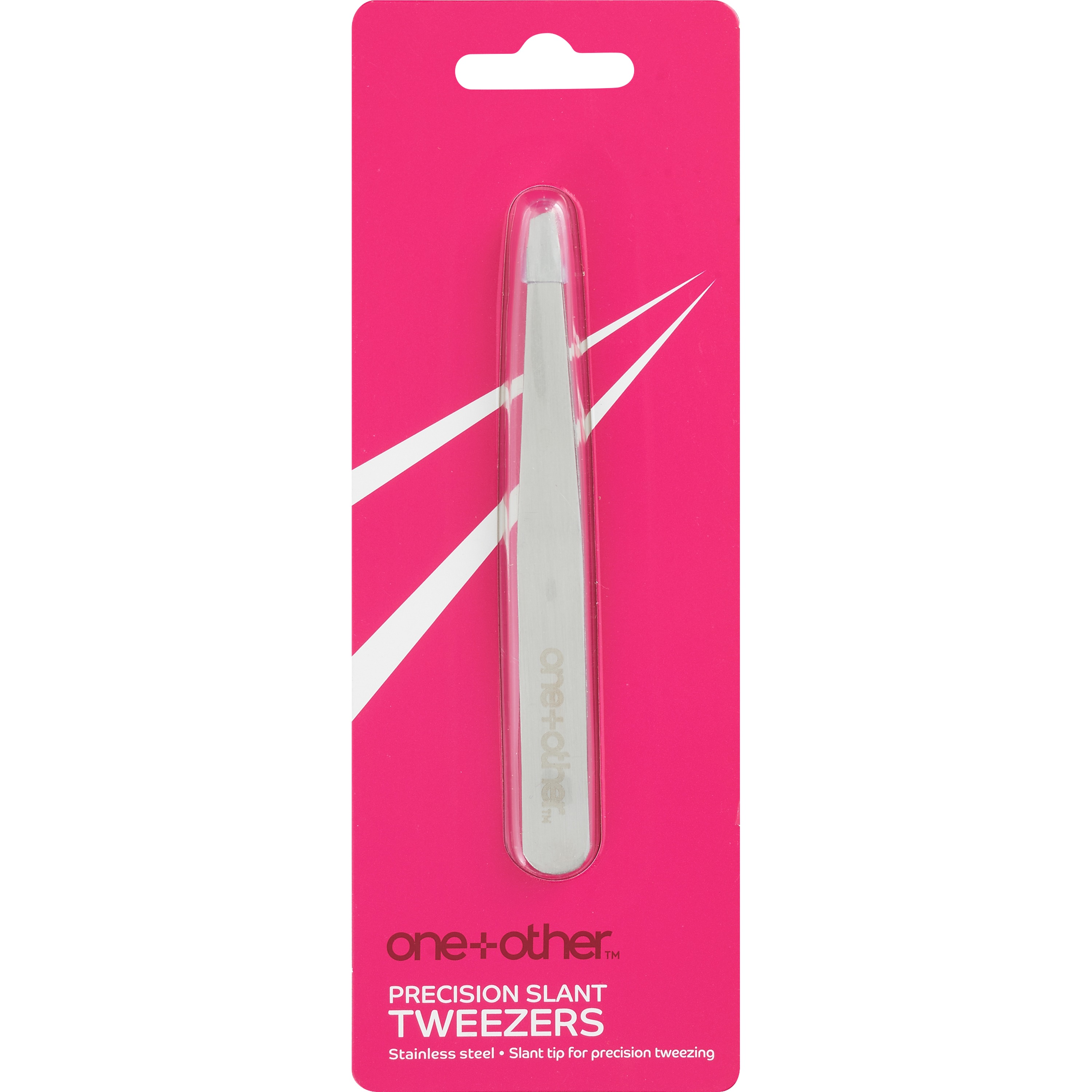 one+other Precision Slant Tweezer