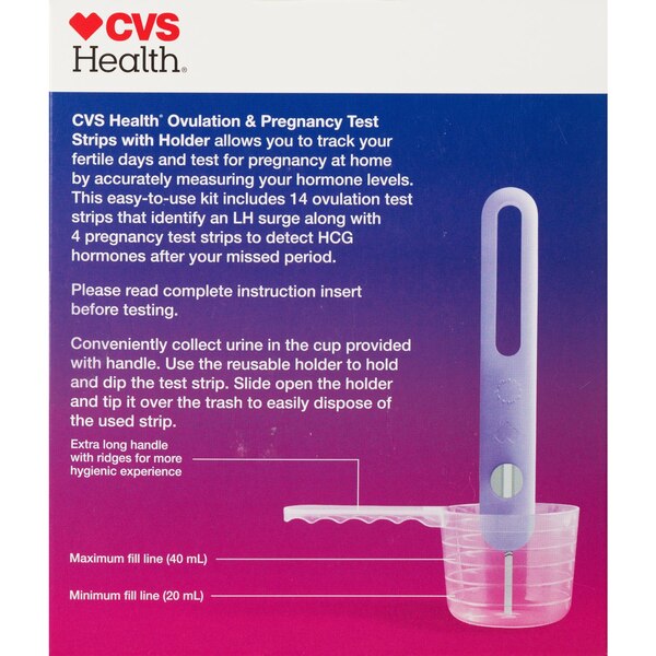 CVS Health Ovulations & Pregnancy Testing Kit
