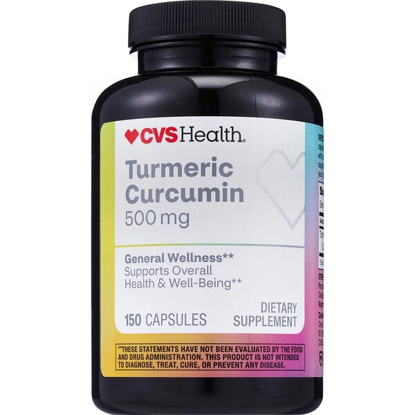 CVS Health Turmeric Capsules, 150 CT