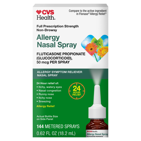 CVS Health Fluticasone Propionate Nasal Spray, USP 50mcg
