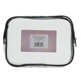 Pop-Arazzi Small Toiletry Bag, Clear, thumbnail image