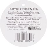 Pop-arazzi Cleansing Bath Pouf, Assorted Colors, thumbnail image 3 of 3