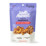 Well Market Roasted Spicy Chili Crunch Cashews, 8 oz, thumbnail image