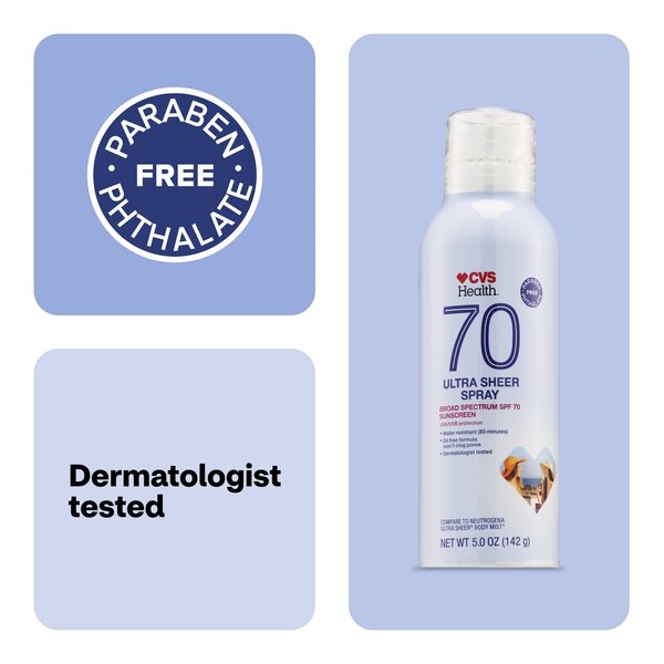 CVS Health Sheer Mist Sunscreen
