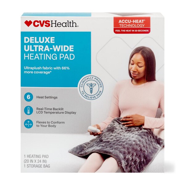 CVS Health Deluxe Ultra-Wide Heating Pad