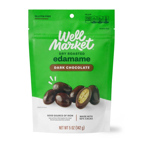 Gold Emblem Abound Dark Chocolate Edamame, 5 oz