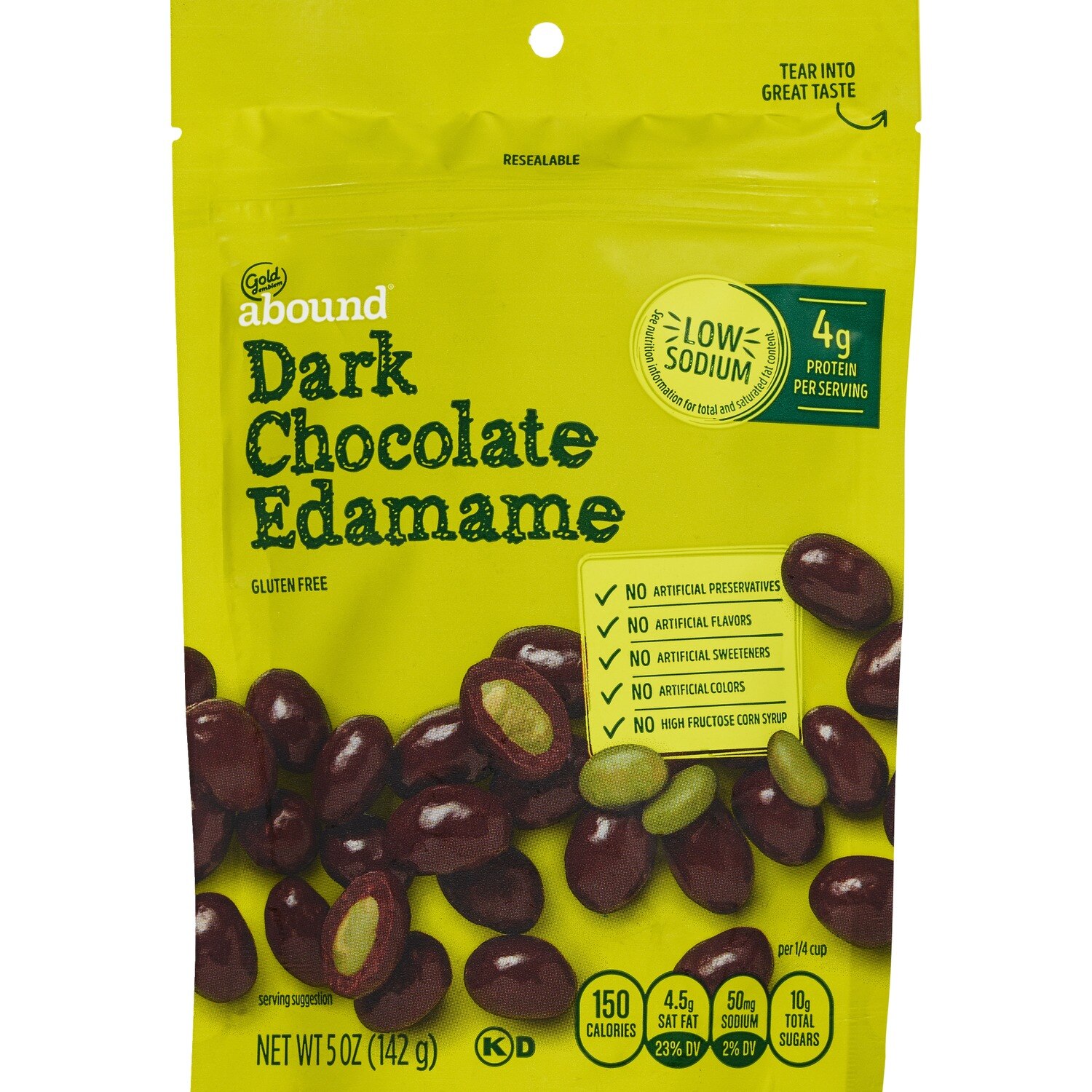Gold Emblem Abound Dark Chocolate Edamame
