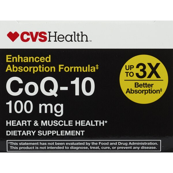 CVS Health Enhanced Absorption CoQ-10 Softgels