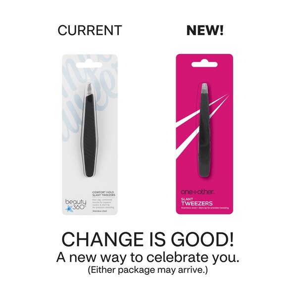 one+other Comfort Hold Slant Tweezers