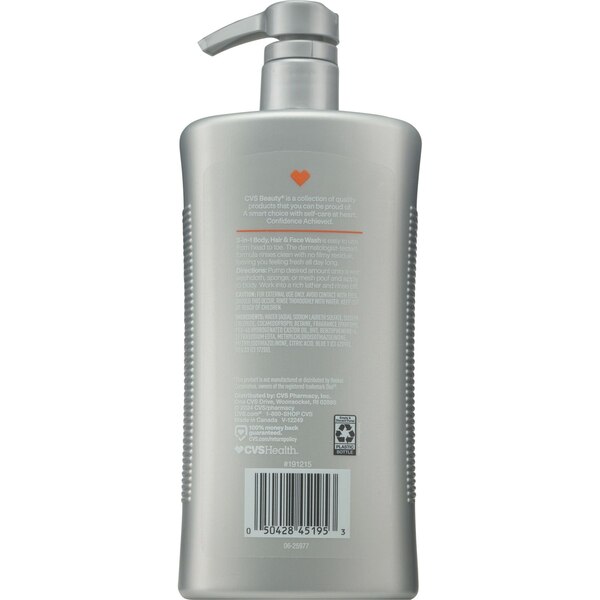 CVS Beauty 3-in-1 Body, Hair & Face Wash, 32 OZ
