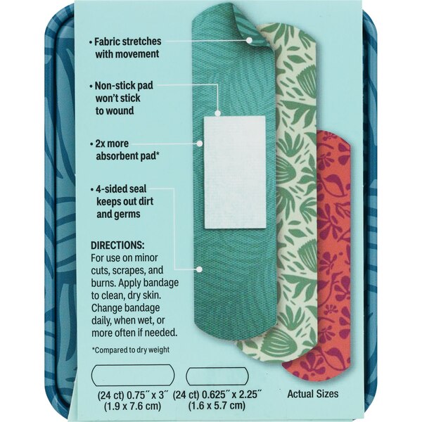 CVS Health Deco Bandages Hand and Finger, 48 CT