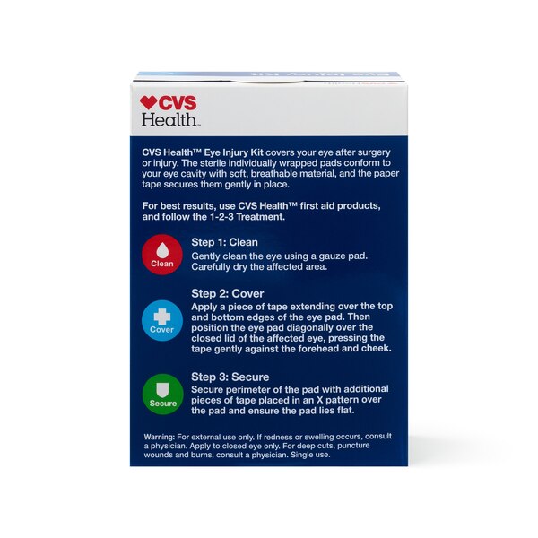 CVS Health Eye Injury Kit
