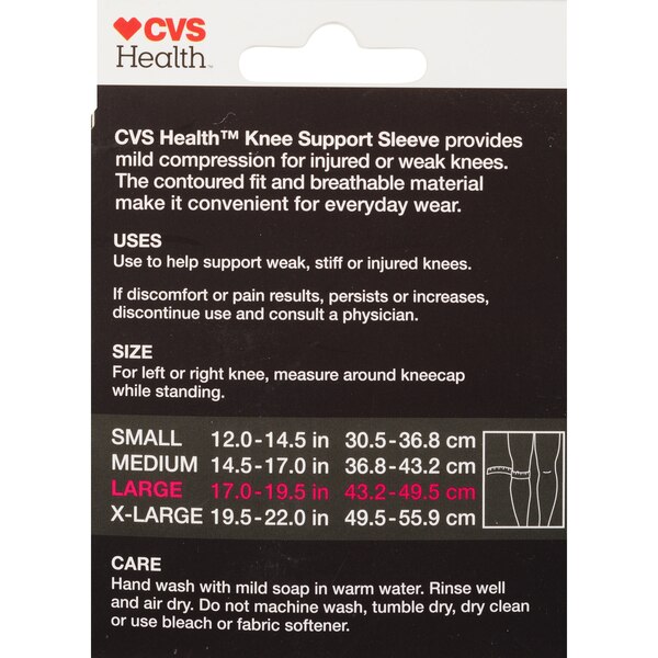 CVS Health Knee Support Sleeve