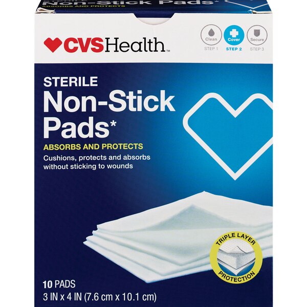 CVS Health Sterile Latex-Free Non-Stick Pads