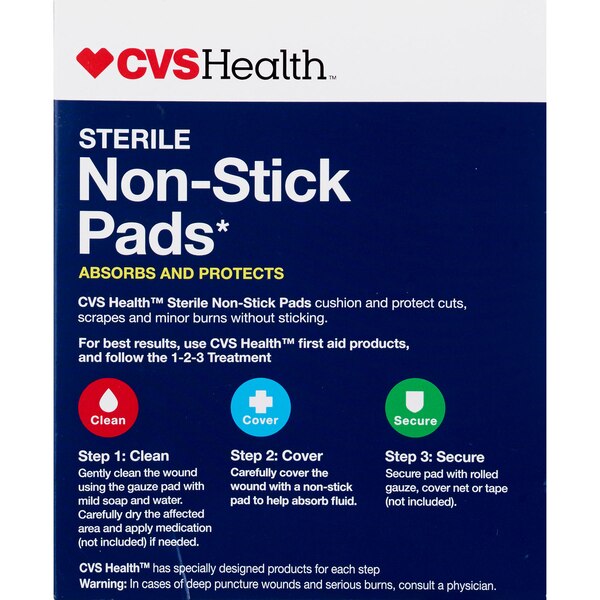 CVS Health Sterile Latex-Free Non-Stick Pads