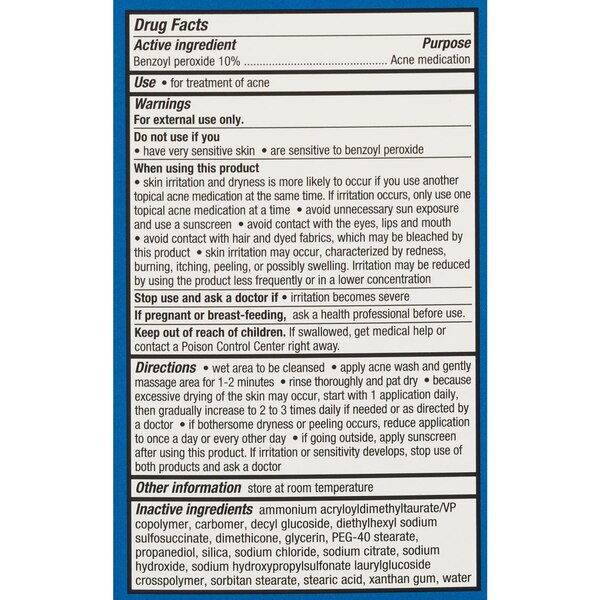CVS Health Acne Foaming Face Wash Maximum Strength, 6.6 OZ