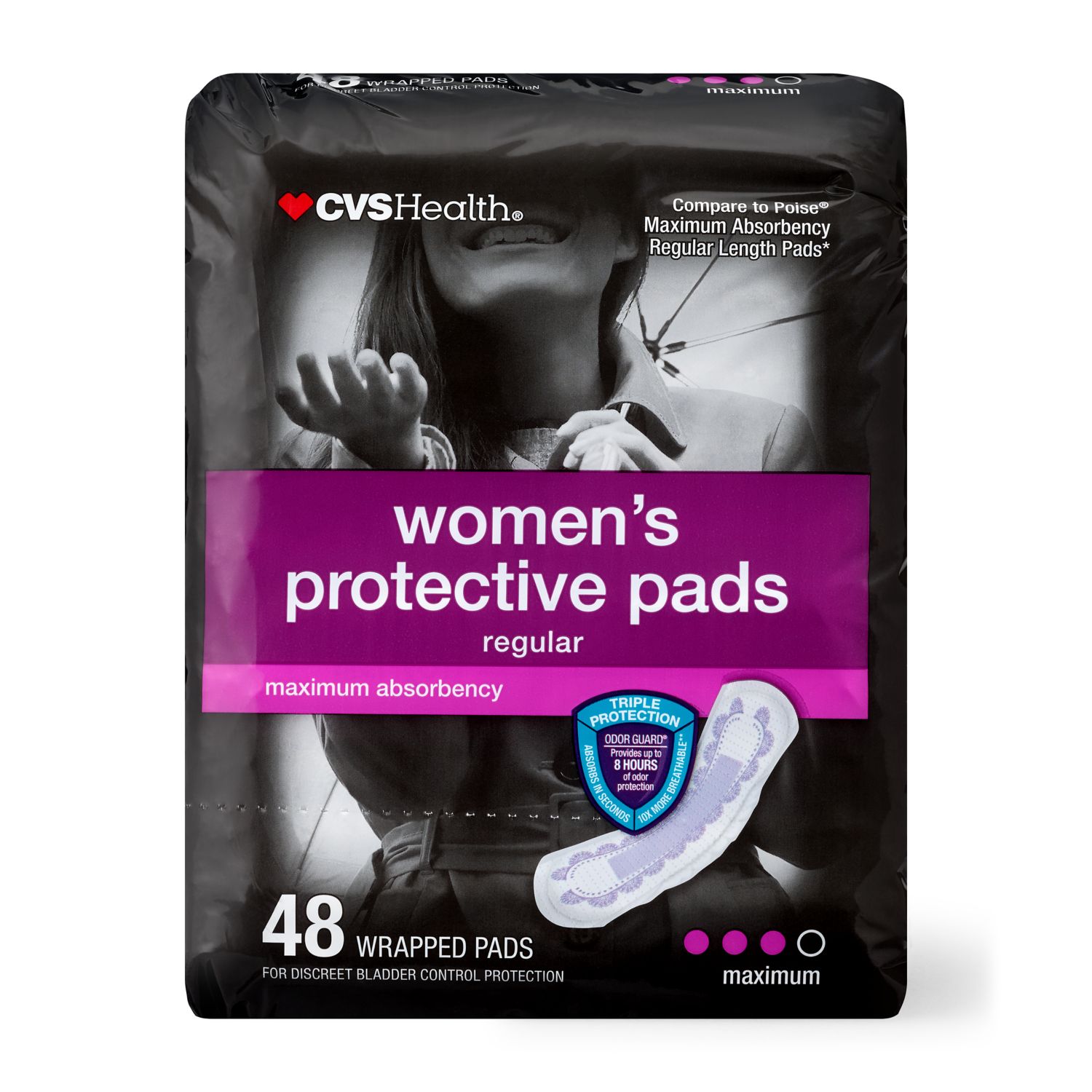 CVS Health Women's Protective Pads Maximum Absorbency