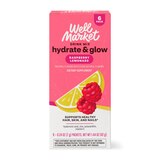 Well Market™ Raspberry Lemonade Hydrate & Glow Drink Mix, 6 ct, 0.24 oz, thumbnail image