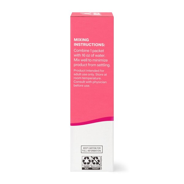 Well Market™ Raspberry Lemonade Hydrate & Glow Drink Mix, 6 ct, 0.24 oz