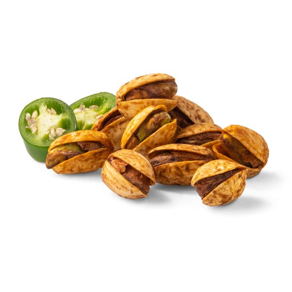 Well Market Pistachios Jalapeno Roasted In Shell Pistachios, 8 oz