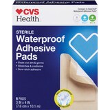 CVS Health Sterile Waterproof Adhesive Pads, thumbnail image 1 of 9