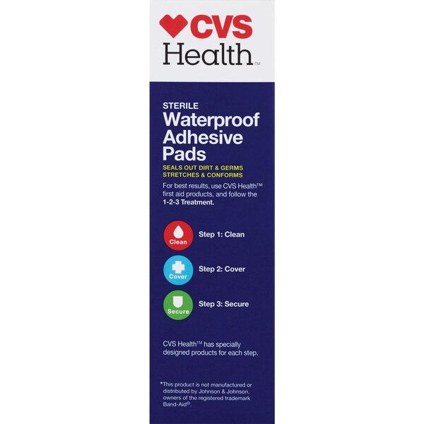 CVS Health Sterile Waterproof Adhesive Pads