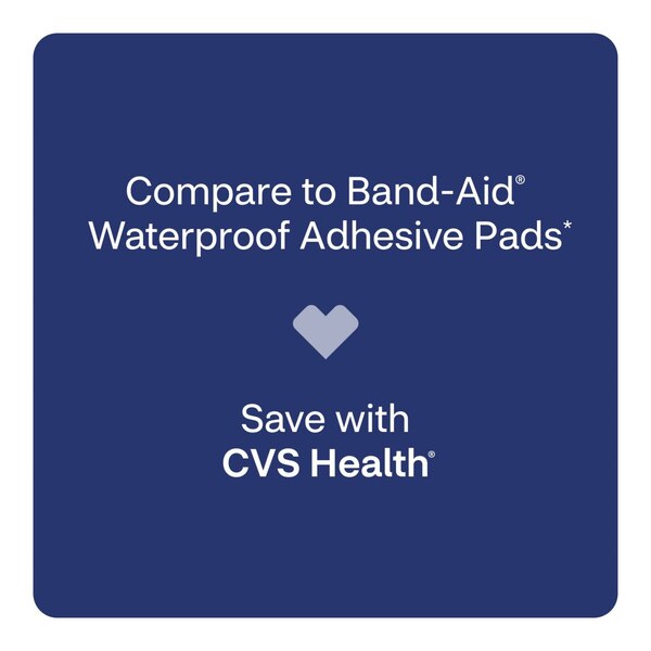 CVS Health Sterile Waterproof Adhesive Pads