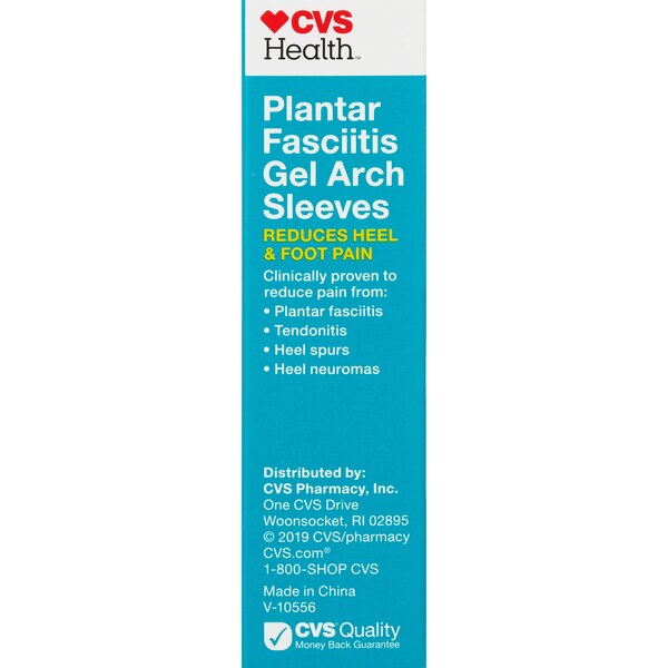 CVS Health Plantar Fasciitis Gel Arch Sleeve, 1 CT