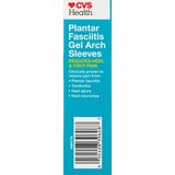 CVS Health Plantar Fasciitis Gel Arch Sleeve, 1 CT, thumbnail image 4 of 4