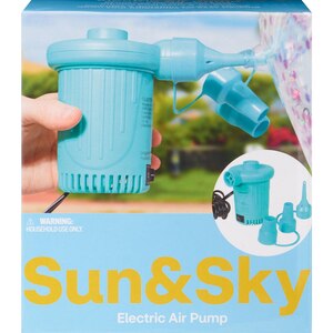 Sun & Sky Inflate-Mate Electric Pump, Blue