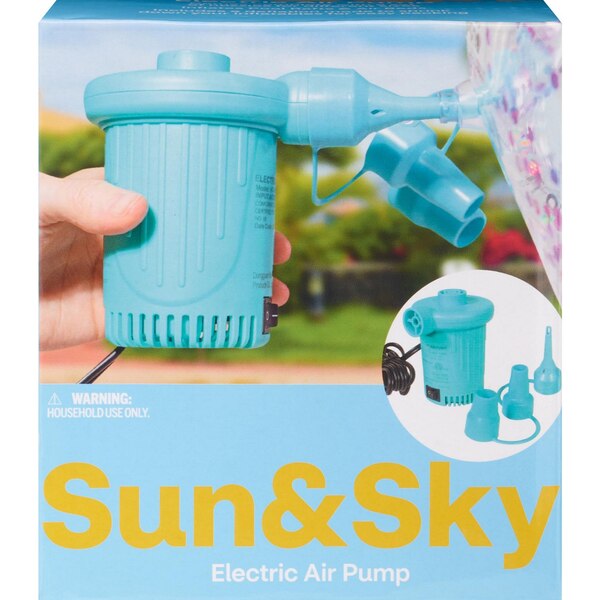 Sun & Sky Inflate-Mate Electric Pump, Blue