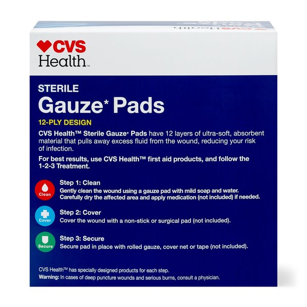 CVS Health Sterile Gauze Pads