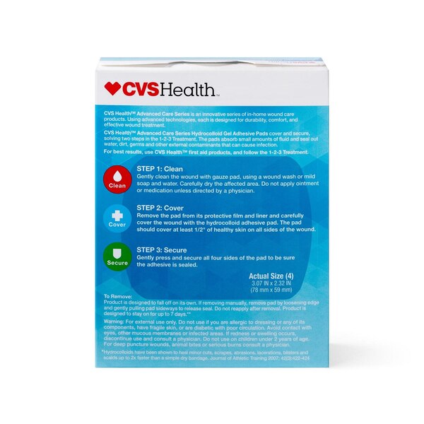 CVS Health Advanced Healing Hydrocolloid Bandages
